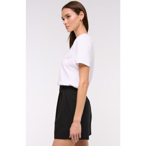 Abercrombie & Fitch Sloane Shorts Classic Preppy Women's Size XL Black - Picture 3 of 9